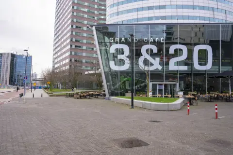 3en20 villa arena exterieur gebouw logo