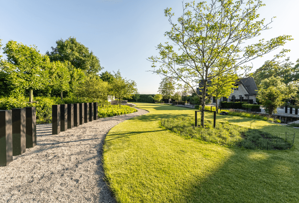 Beplanting organische tuin vormen