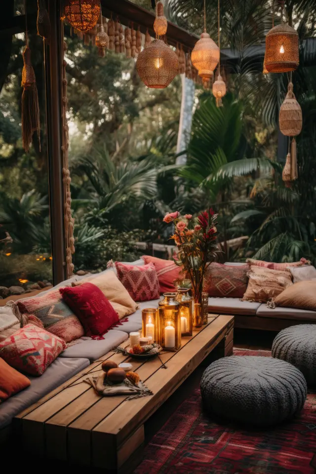 Bohemian Tuin Zithoek Woonstijlen Villa Arena Amsterdam