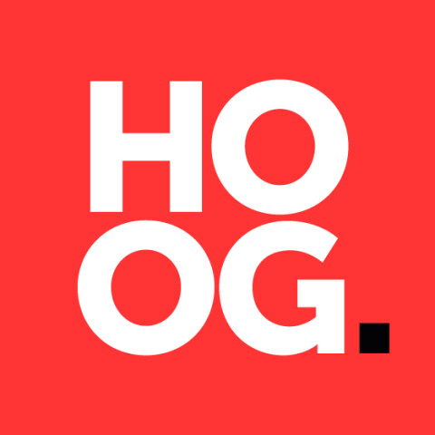 Hoog design logo ff3333