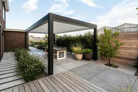 Luxe overkapping voorbeeld vdk vdw