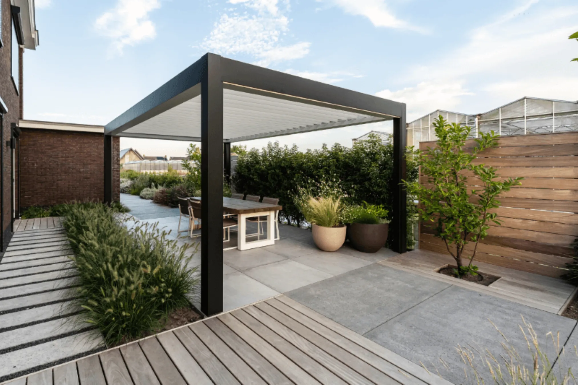 Luxe overkapping voorbeeld vdk vdw