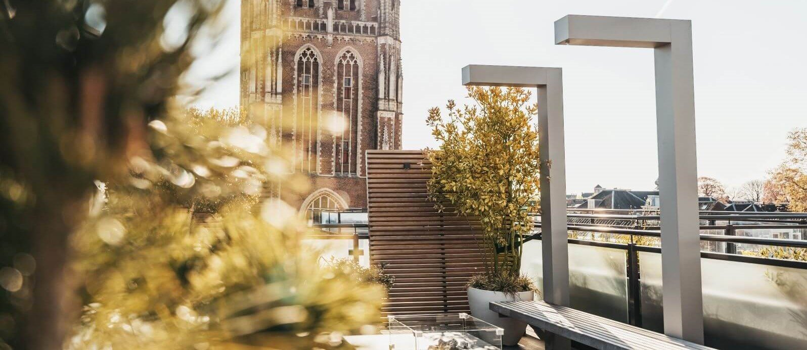 Modern dakterras ontwerp gorinchem