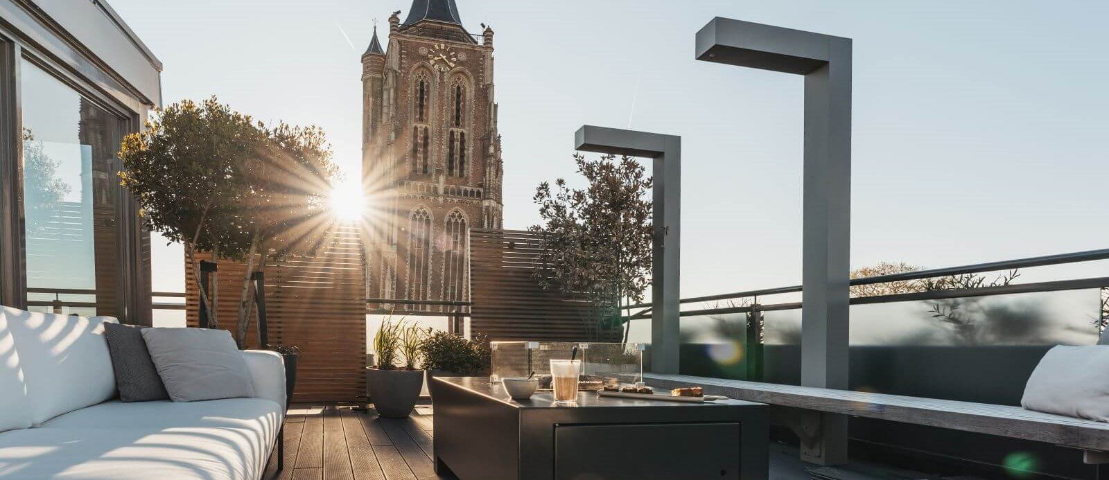 Modern dakterras ontwerp vdkvdw dakterras