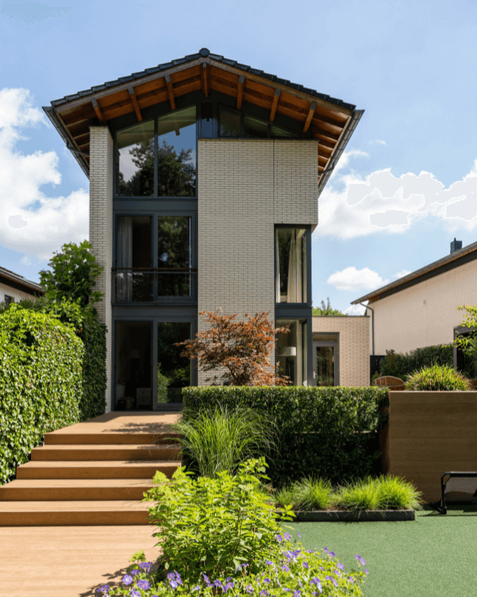 Onderhoudsvrije gezellige achtertuin villa zeist