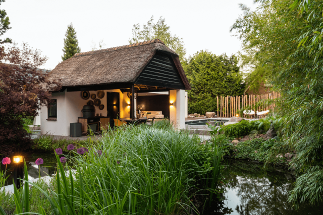 Poolhouse zwembad moderne vilatuin botanische tuin  (6)