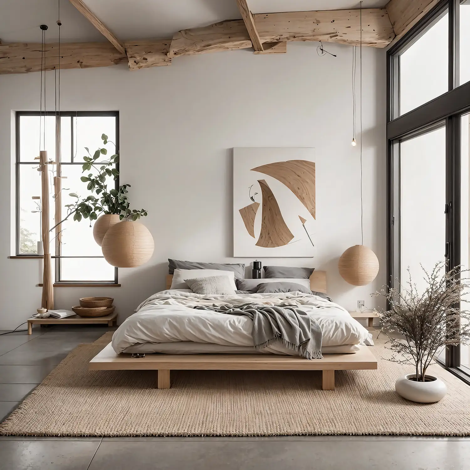 Slaapkamer japandi villa arena2