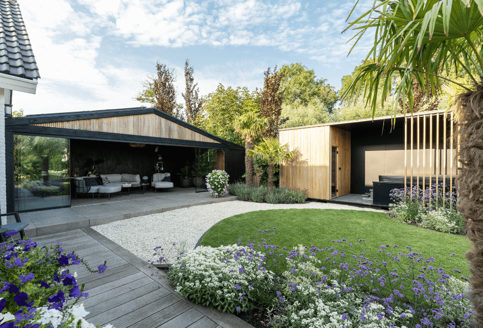 slimme tuin idee&euml;n voor de indeling van de tuin