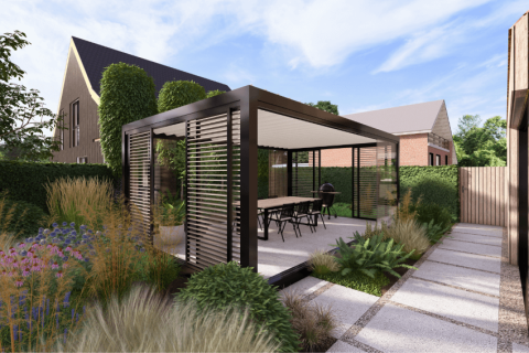 Vergunning overkapping tuin vdkvdw corradi