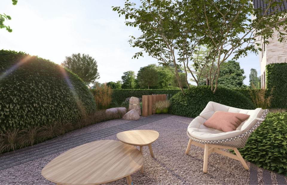 Voortuin idee&euml;n oprit stadstuin voortuintips tuininspiratie